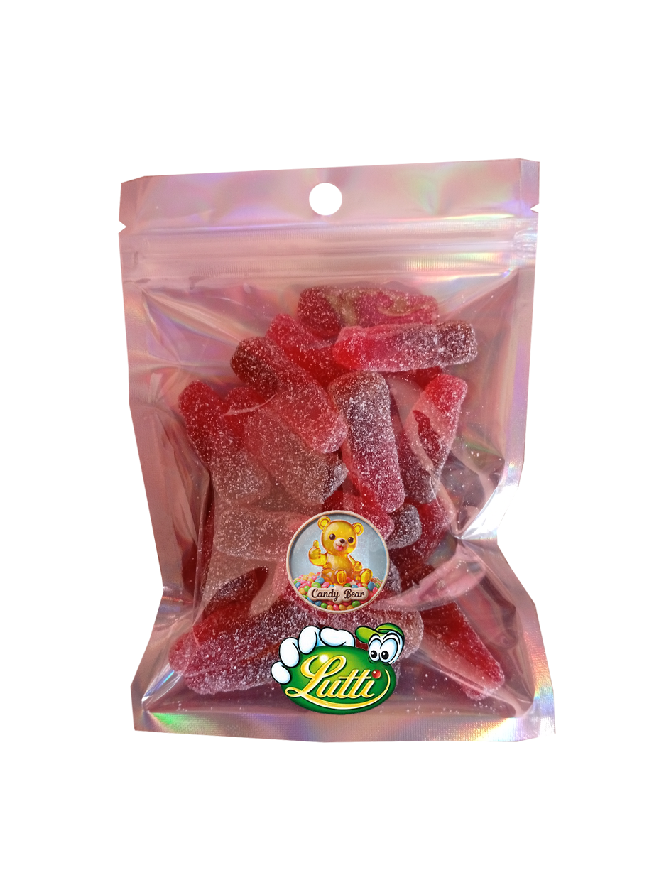 Bouteilles Cherry cola fizz Lutti