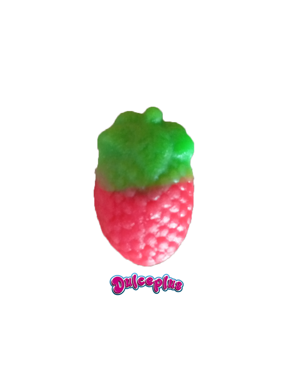 Fraises des bois gélifiées lisses
