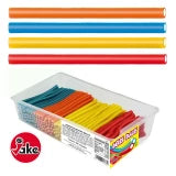 Churritos Arc en ciel Lisses x8